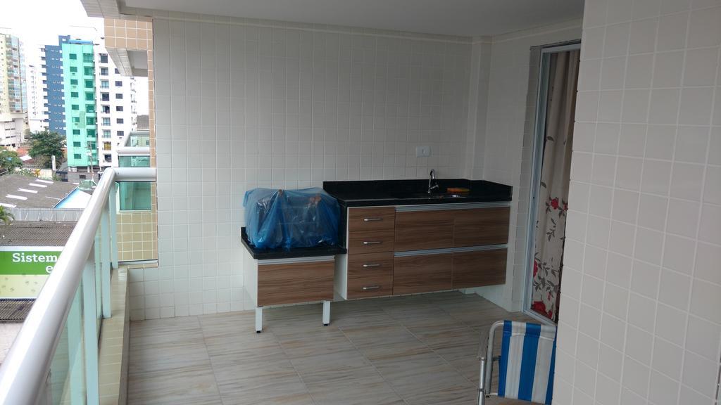 Apartamento No Canto Do Forte, Luxuoso E Confortavel, 2 Suites, Varanda Gourmet 大普拉亚 外观 照片